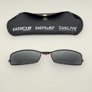 Easy Clip Easy Twist Takumi Clips On Sunglasses O1048 80